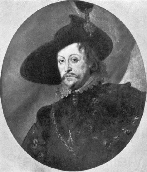 After Peter Paul Rubens Portrait of Prince Ladislaus Vasa France oil painting art